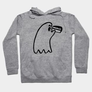 Ghost Eating Cake Hoodie